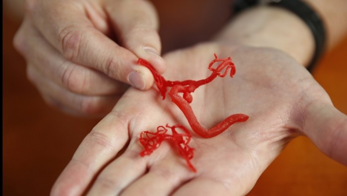 تولید رگ های خونی به کمک پرینتر سه بعدی