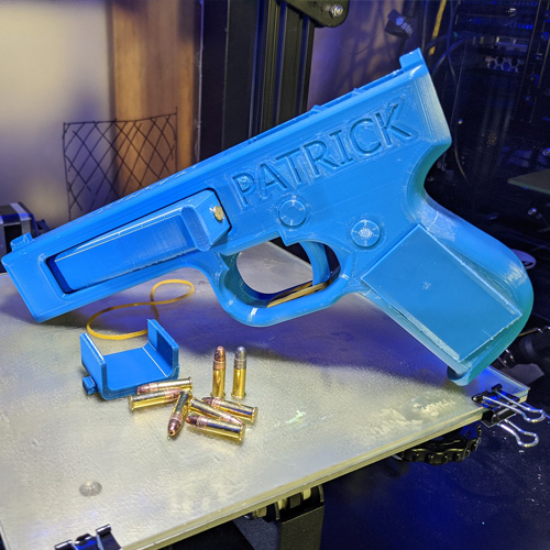 ساخت تفنگ با پرینتر سه بعدی توسط سازندگان آمریکایی