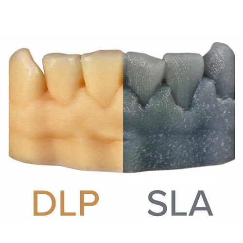 مقایسه پرینترهای سه بعدی DLP و SLA