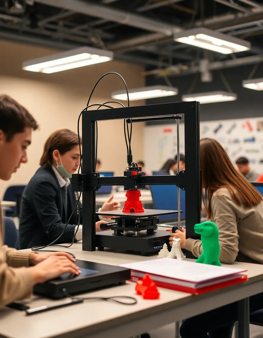 چگونه پرینت سه‌بعدی بر مدارس و دانشگاه ها تأثیر می‌ گذارد؟